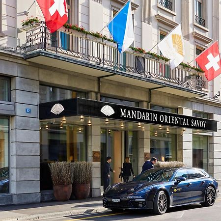 Hotel Mandarin Oriental Savoy, Zurigo Esterno foto